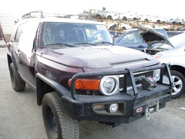 2007 TOYOTA FJ CRUISER MAROON 4.0L AT 4WD Z15069